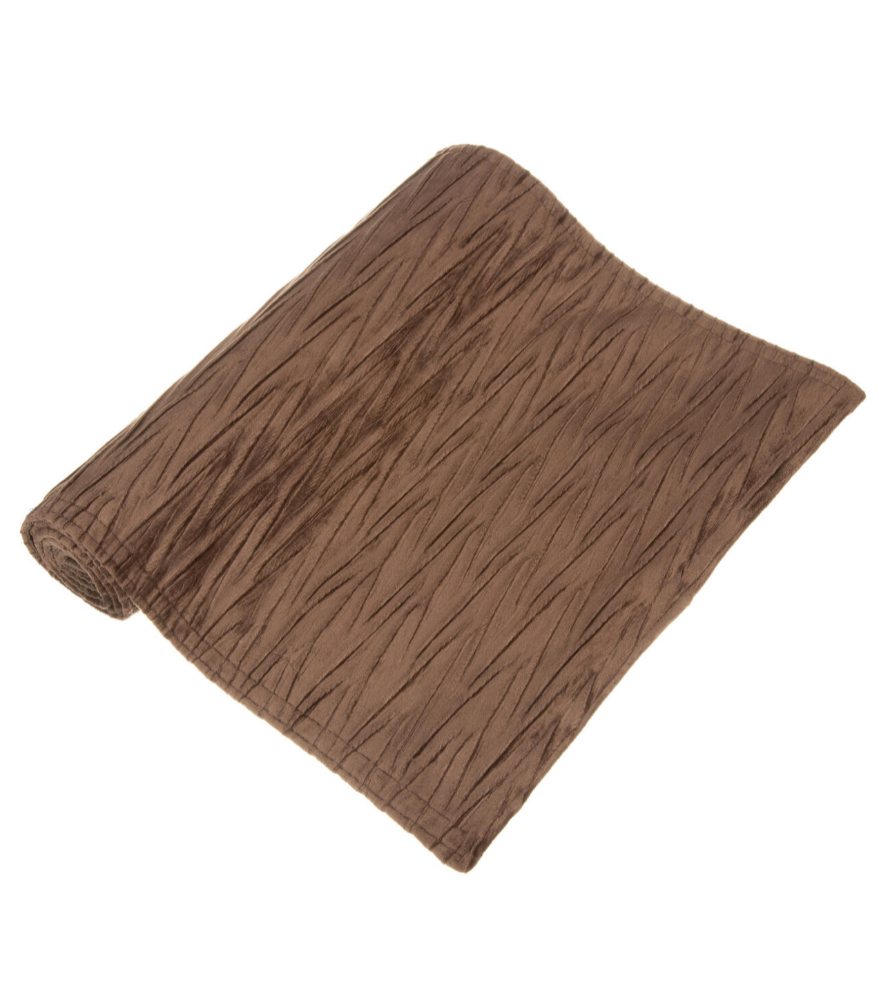 DEKKEBRIKKE VELOUR MØRK BRUN 33X45CM