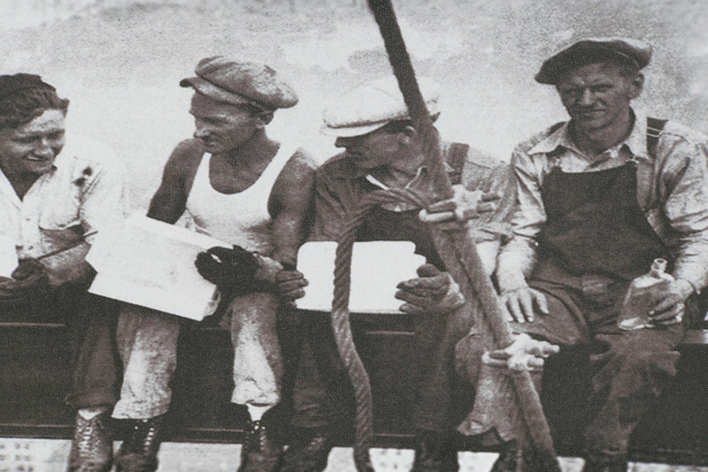 VINTAGE BILDE "NEW YORK BREAKFAST"