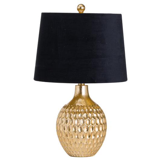 BORDLAMPE GOLDEN VELVET