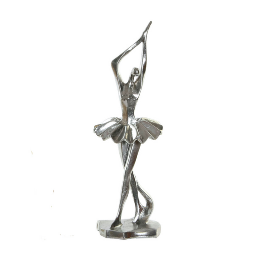 DEKORATIV FIGUR SILVER BALLERINA