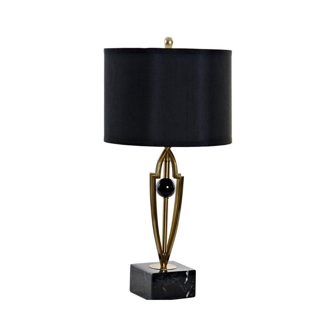 BORDLAMPE BLACK MARMOR