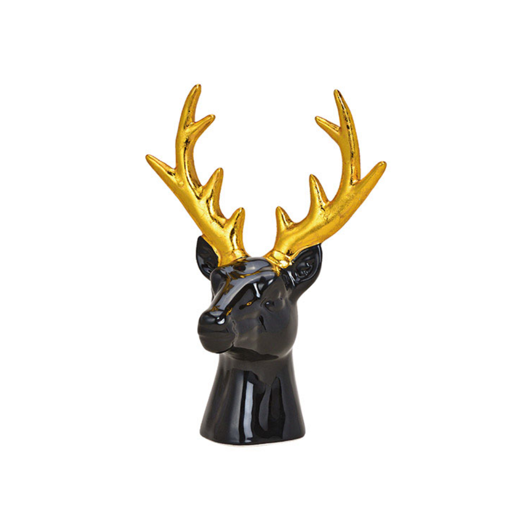 DEKORATIV FIGUR BLACK DEER