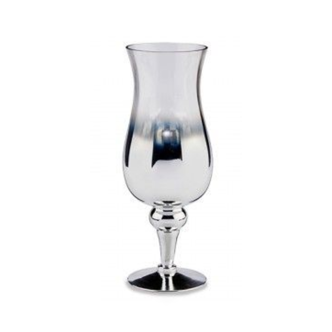 LYSESTAKE SILVER GLASS 35CM